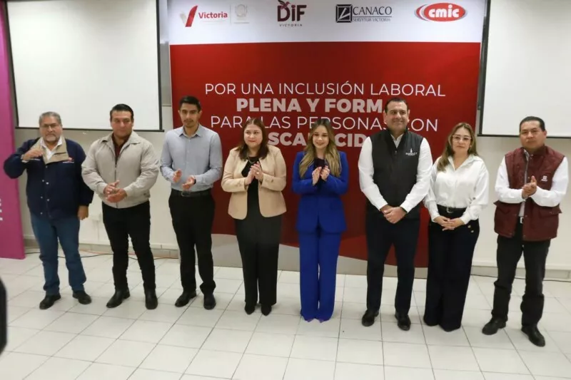 Fortalece DIF Victoria la inclusión laboral de gente con discapacidad