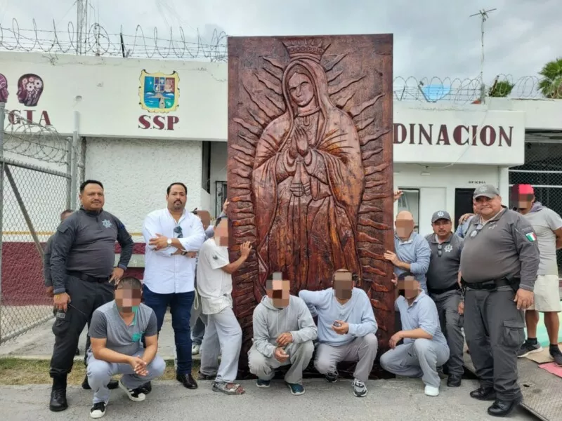 En el Cedes Matamoros elaboran imagen monumental de la Virgen