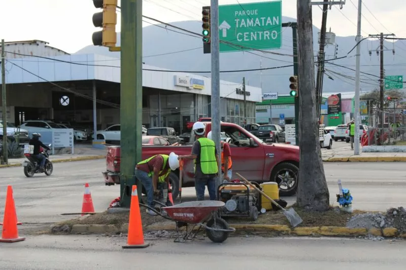 Empieza la modernización en sistema de semaforización de Ciudad Victoria