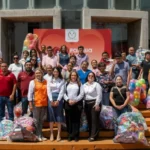 UAT: ‘Alegrando corazones’ colecta y  entrega juguetes a niñez tamaulipeca