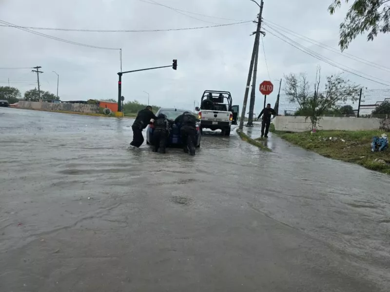Activa la GE el ‘Plan Tamaulipas’ en Matamoros tras las fuertes lluvias