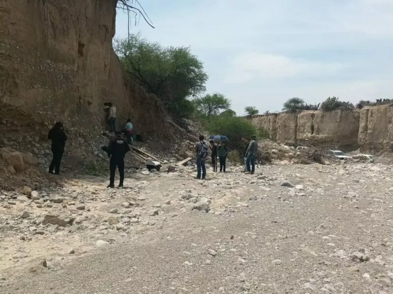 Apoya la GE en traslado de presuntos restos de mamut encontrados en Tula