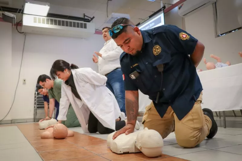DIF Victoria, edificio cardioprotegido; capacitación de Secretaría de Salud