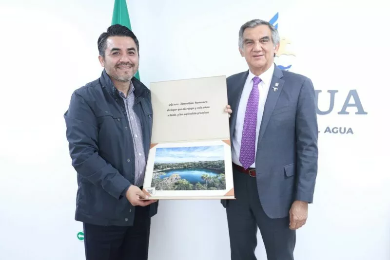 Acuerdan Américo y la Conagua una inversión de 10 mmp en Tamaulipas