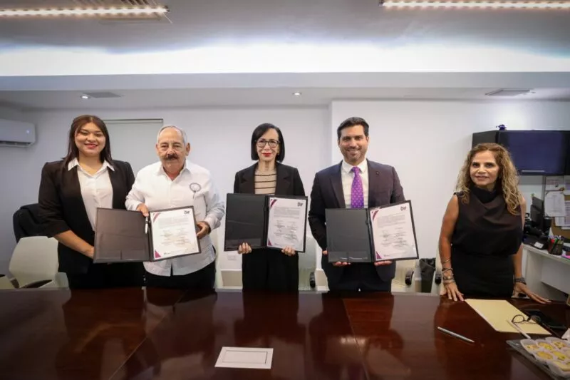 DIF Tamaulipas y Colegio de Notarios firman convenio de beneficio familiar