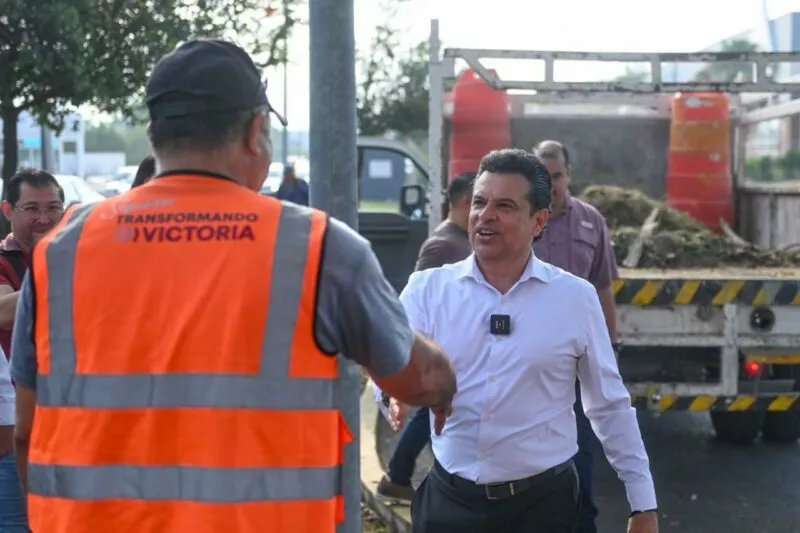 Intenso programa de limpieza en las calles y avenidas de Ciudad Victoria