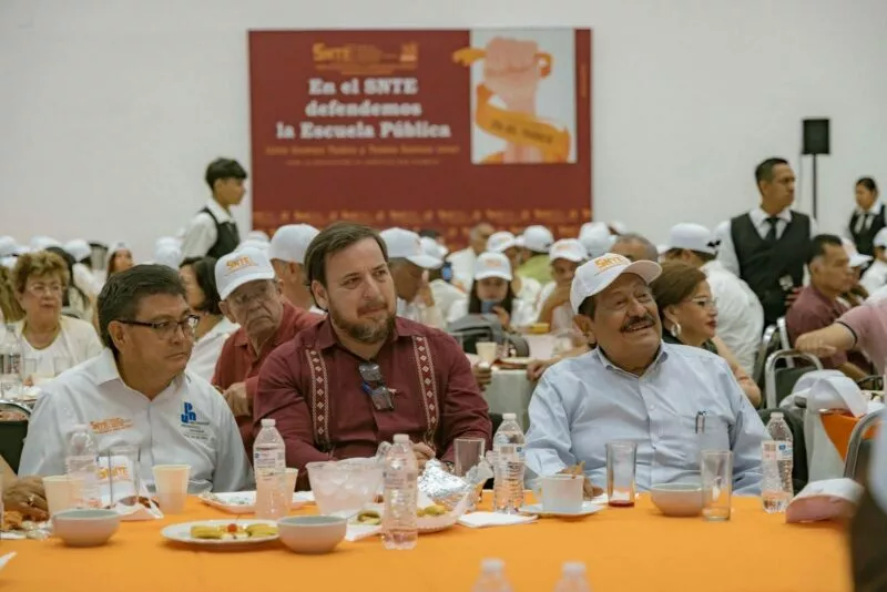 Fortalecen SET y SNTE sus lazos de cooperación laboral y respeto mutuo