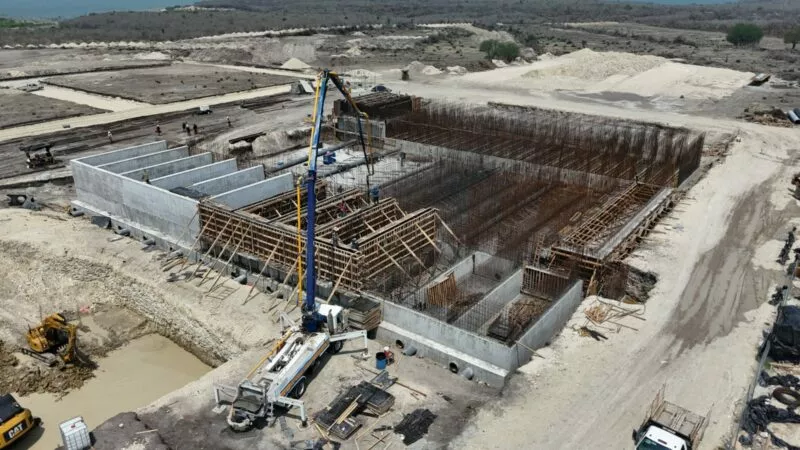 Obra de segunda línea del acueducto, esfuerzo conjunto Estado-Federación