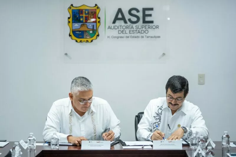 UAT firma convenio de colaboración con la Auditoría Superior del Estado