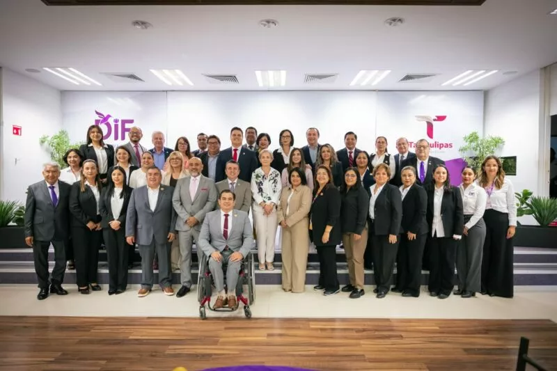 DIF Tamaulipas y diputados acuerdan fortalecer apoyo a familias vulnerables