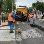 Reactiva alcaldía programa de bacheo para reparar calles dañadas por lluvias