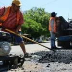 Aplicará Municipio más 3 mil 500 m2 de asfalto en bacheo en varias zonas