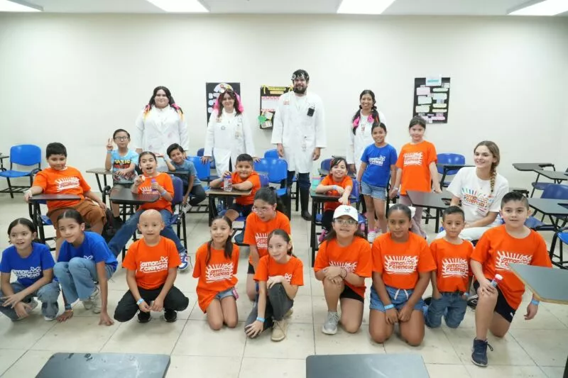 Cultiva la UAT el amor por la ciencia en campamento de niñez tamaulipeca