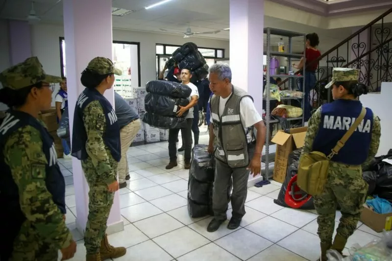 Se suma DIF Tamaulipas a la ayuda humanitaria en las zonas inundadas