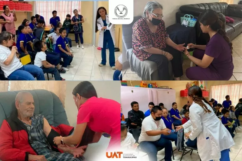 Atiende UAT con servicios médicos a grupos vulnerables y adultos mayores