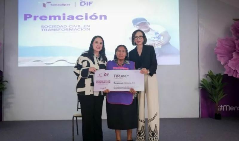 Premia DIF Tamaulipas a ganadores de ‘Sociedad Civil en Transformación’