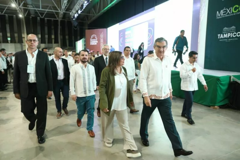 Inaugura Américo quinta edición del México Carbon Forum, en Tampico