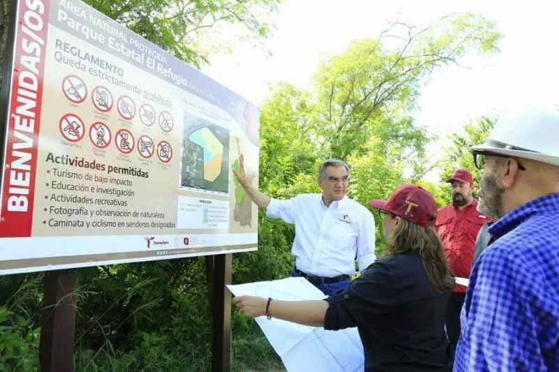 La transformación del parque estatal ‘El Refugio’, impulsada por Américo