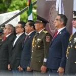 Participa alcalde junto al Gobernador en ceremonia cívico-militar en Victoria