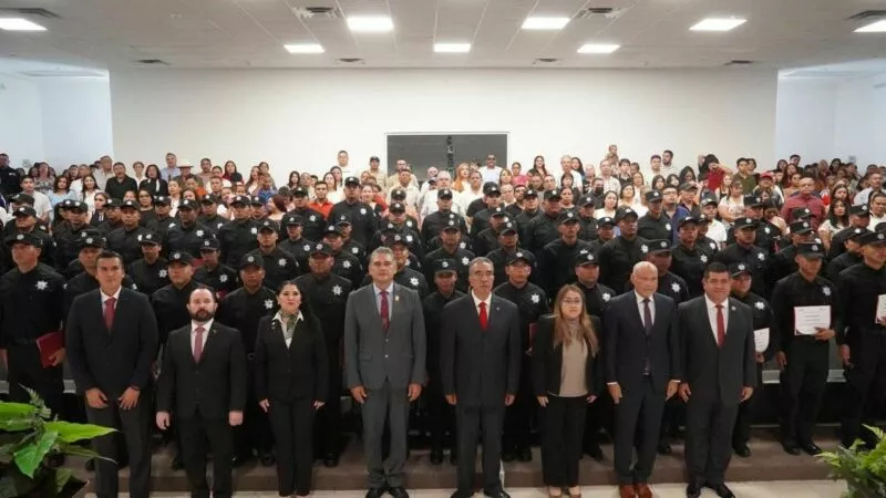 Se gradúan 83 cadetes del curso de formación inicial para Guardia Estatal