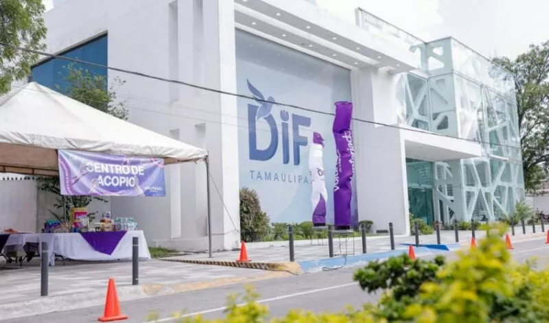 DIF Tamaulipas abre centro de acopio en apoyo a damnificados veracruzanos