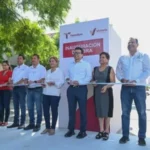 Cumple alcalde su compromiso con los vecinos de la colonia Tamaulipas