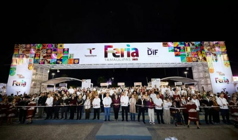 Inaugura Américo edición 2025 de la Feria Tamaulipas, mensaje de unidad