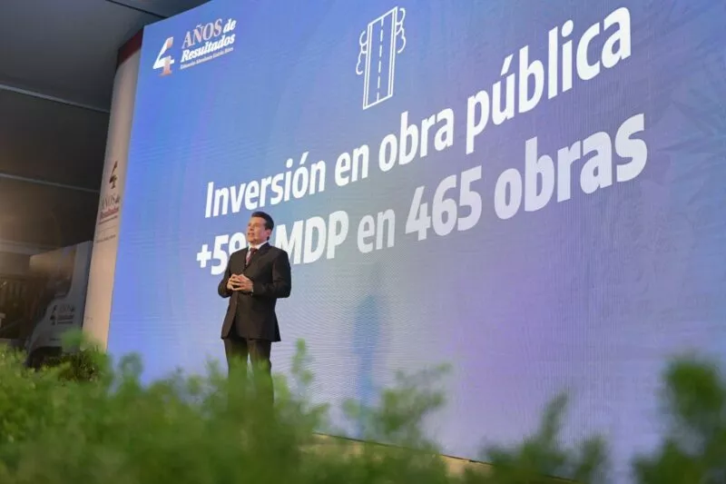 Victoria marca ruta en obra pública; inversión de 590 millones de pesos