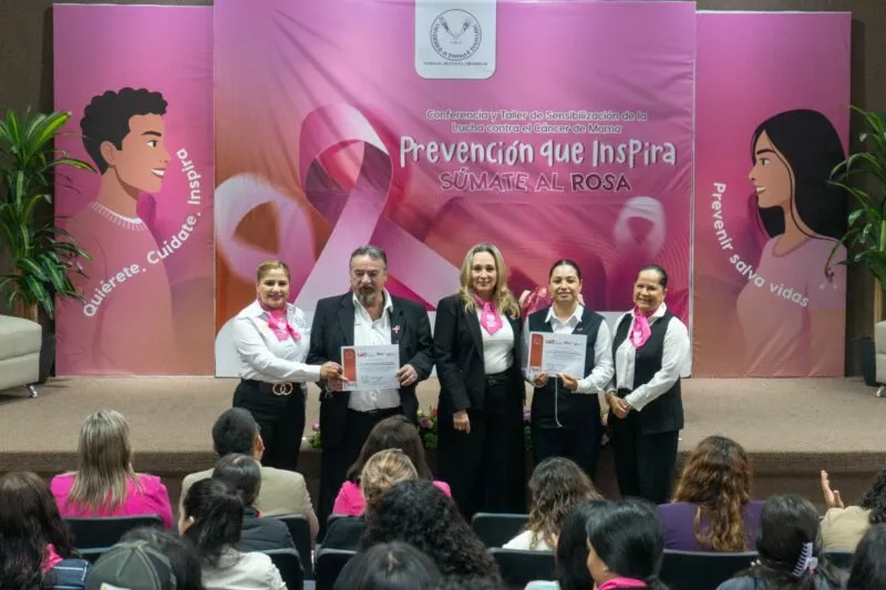 Promueve Familia UAT la prevención y sensibilización del cáncer de mama