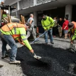 Extienden plan emergente de bacheo en la zona centro de Ciudad Victoria
