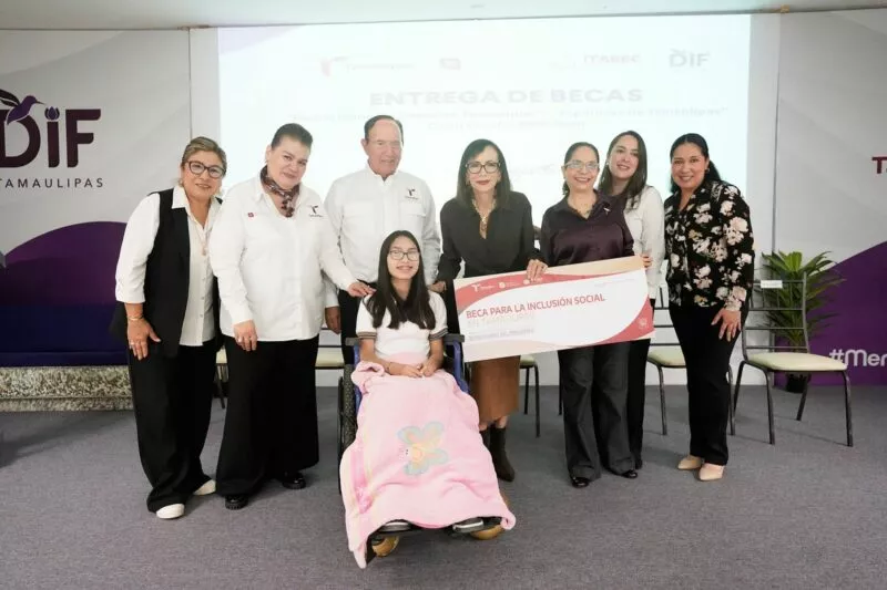Impulsan Gobierno y DIF Tamaulipas la permanencia educativa con becas