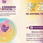 Invita el DIF Tamaulipas al Segundo Congreso Estatal de Trabajo Social