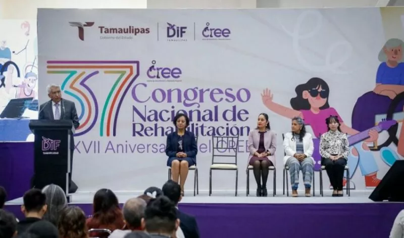 Con éxito, el DIF Tamaulipas lleva a cabo el Congreso de Rehabilitación