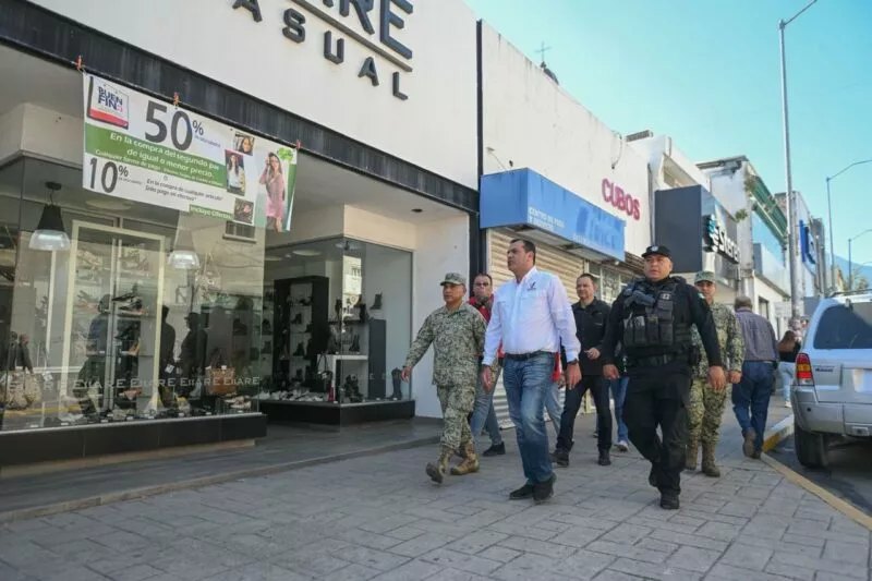 Supervisan en Victoria dispositivo de seguridad ciudadana por el Buen Fin