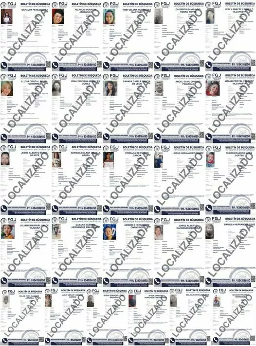 Localizan con vida a 26 personas que se ausentaron por voluntad propia