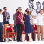 Acompaña Américo a la Presidenta en la celebración de 7 años de la 4T