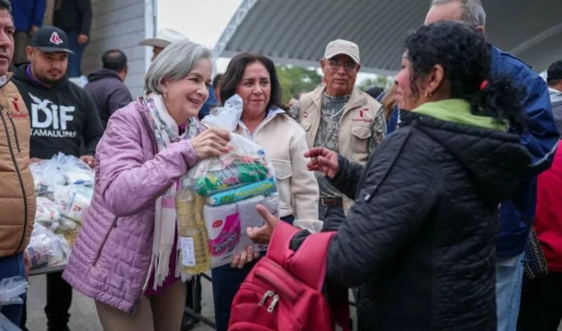 Lleva María de Villarreal apoyos a Xico con la Brigada Transformando Familias