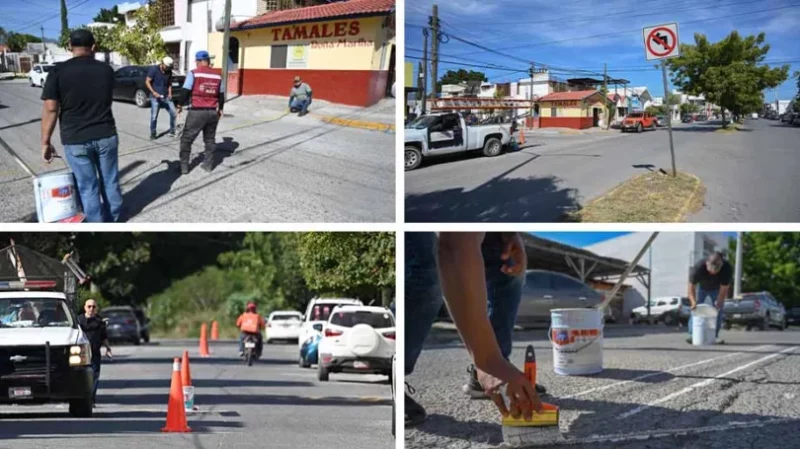 Anuncia SEDUMA cambio de sentido vial en calle Sierra Vista del Villarreal