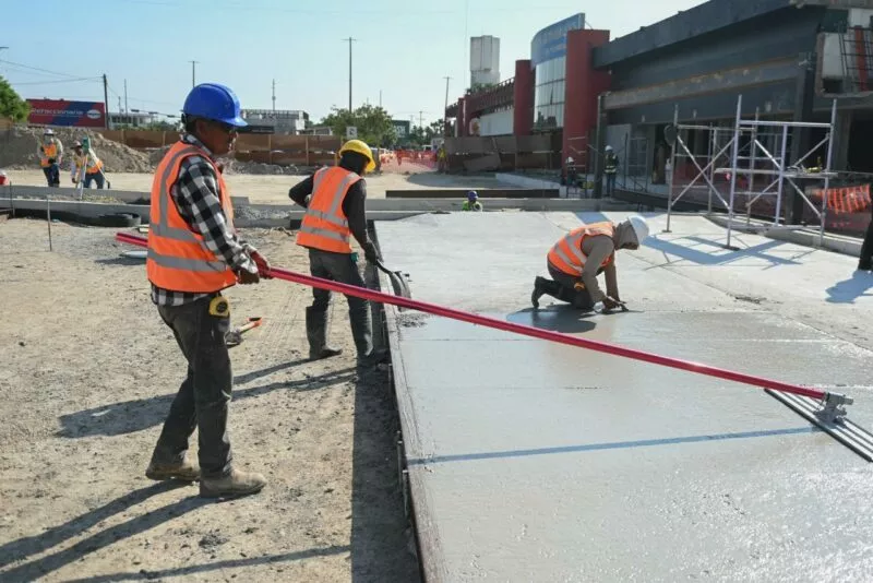 Supervisa alcalde de Victoria obra de remodelación de central de autobuses