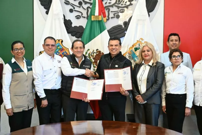 Suscribe Ayuntamiento de Victoria con IMSS Bienestar convenio colaborativo