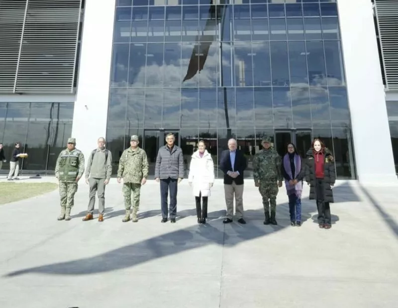 Inaugura presidenta Agencia Nacional de Aduanas de México en Nuevo Laredo