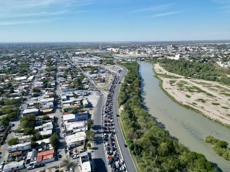 Nuevo Laredo es la frontera preferida de paisanos en su regreso a los E.U.