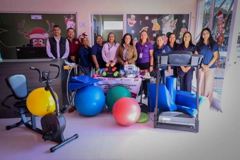 Equipa DIF Tamaulipas las Unidades Básicas de Rehabilitación municipal