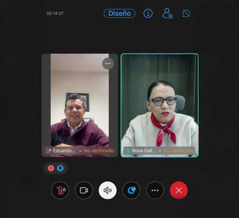 Secretaria de Gobernación y alcalde de Victoria, en reunión virtual del INAFED