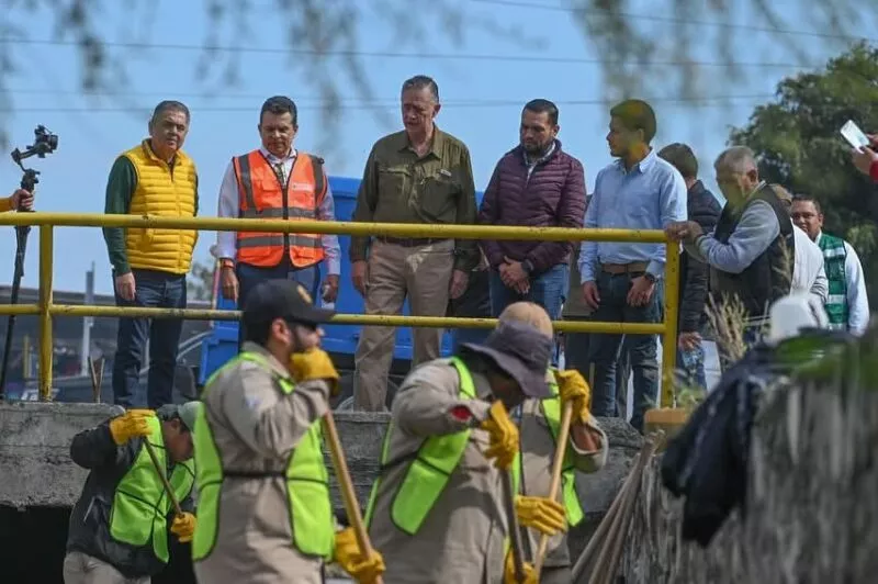 Supervisa Lalo Gattás el cuidado del entorno urbano de capital tamaulipeca
