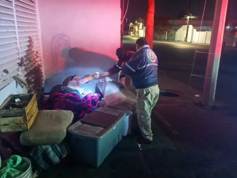 Realiza PC de Nuevo Laredo operativo para atender a personas vulnerables