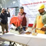 Instala SEDENA módulo de canje de armas en Victoria; fortalece paz social