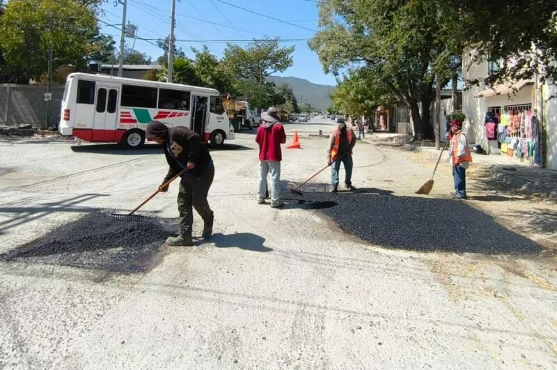 Obras Públicas del municipio cumple con rehabilitación de calles y avenidas