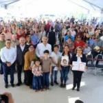 En enlace virtual Sheinbaum encabeza la entrega de viviendas en Tamaulipas