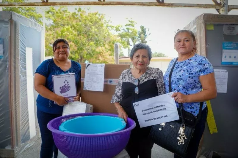 Equipa DIF Tamaulipas desayunadores escolares y comedores comunitarios